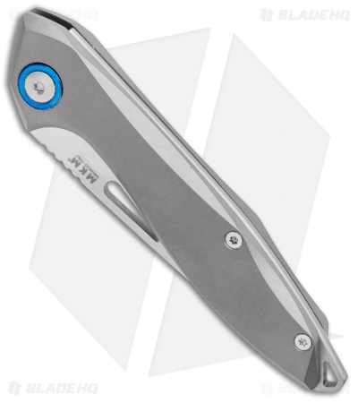 MKM Burnley Cellina Slip Joint Knife Titanium (2.75" Satin)