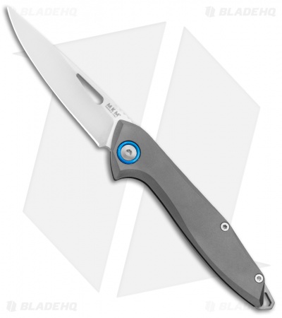 MKM Burnley Cellina Slip Joint Knife Titanium (2.75" Satin)