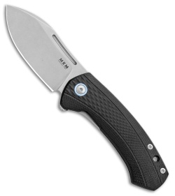 MKM Voxnaes Colvera Frame Lock Knife Black G-10 (2.91" Stonewash)