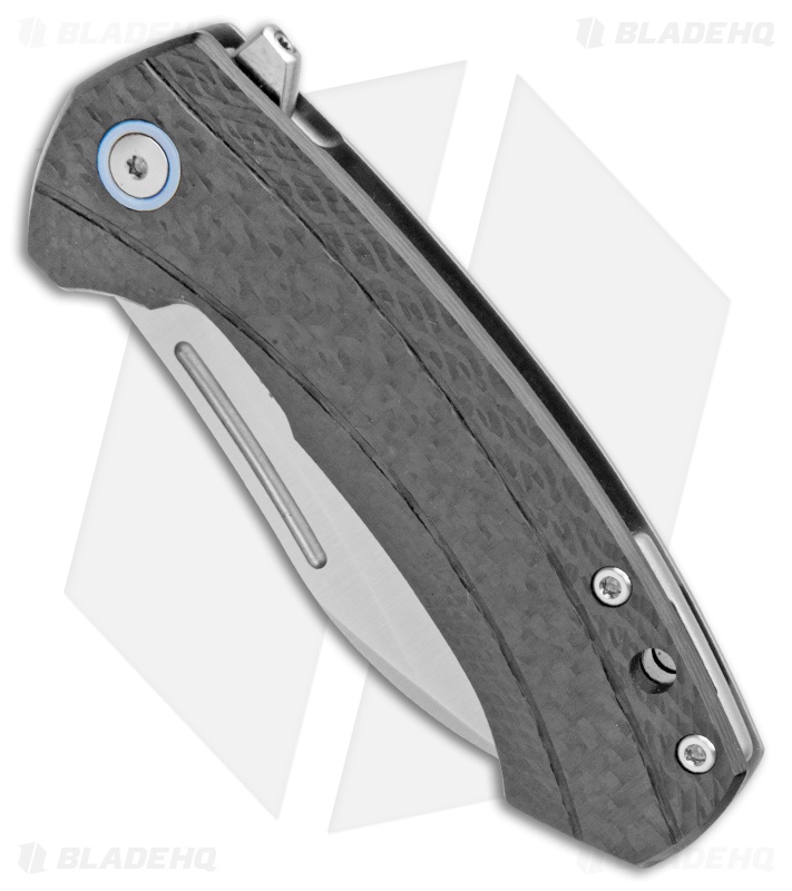 MKM Voxnaes Colvera Frame Lock Knife Carbon Fiber (2.91" Satin)