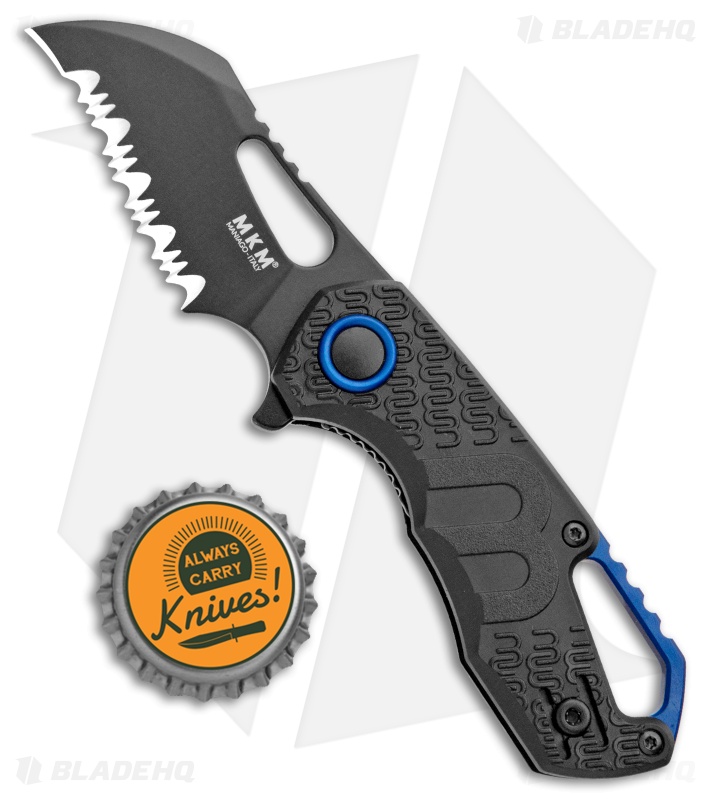 MKM Voxnaes Isonzo - Folding Knife | Black FRN + Hawkbill Black