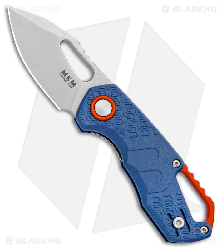 MKM Voxnaes Isonzo - Folding Knife | Blue FRN + Stonewash