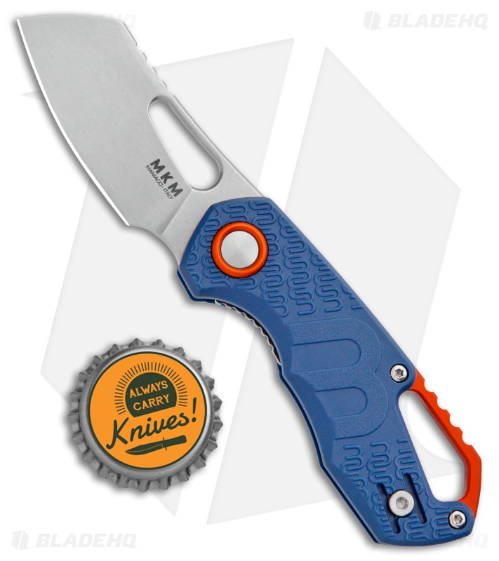 MKM Voxnaes Isonzo - Folding Knife | Blue FRN + Sheepsfoot SW
