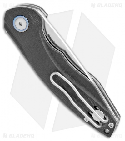 MKM Voxnaes Timavo Liner Lock Knife Black G-10 (2.87" Satin)