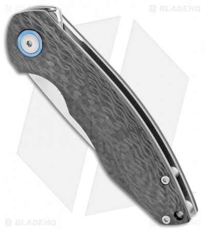 MKM Voxnaes Timavo Liner Lock Knife Carbon Fiber (2.87" Satin)