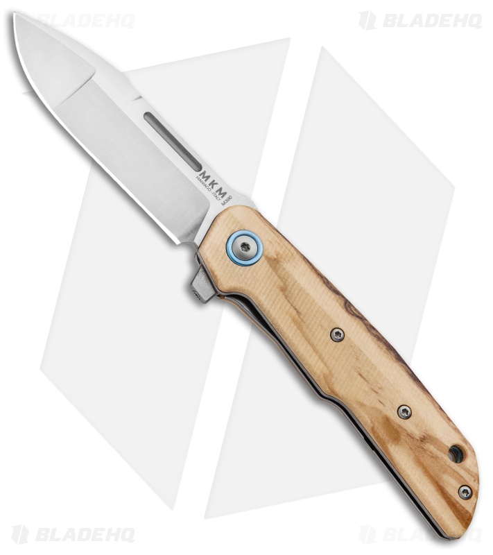 MKM Terzuola Clap - Manual Folding Knife | Olive Wood | Blade HQ