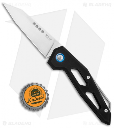 MKM Edge Liner Lock Knife Black Aluminum (2.9" Satin) EGL-ABK