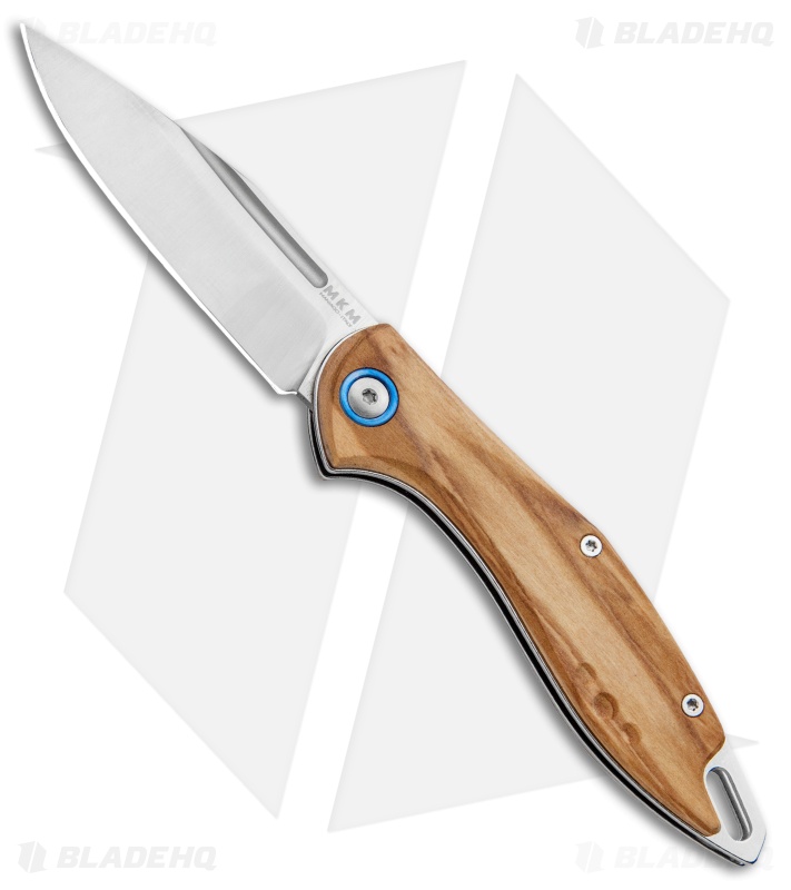 MKM Burnley Fara Slip Joint Folding Knife Olive Wood | Blade HQ