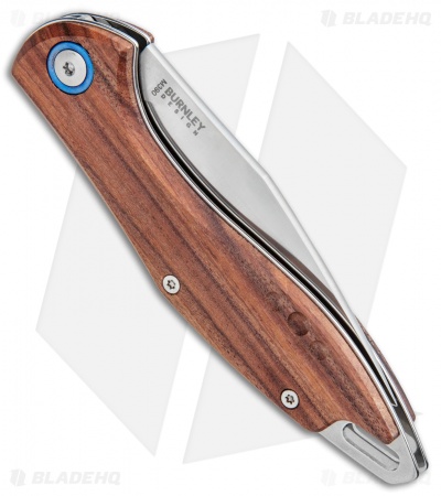 MKM Burnley Fara Slip Joint Folding Knife Santos Wood (3" Satin)