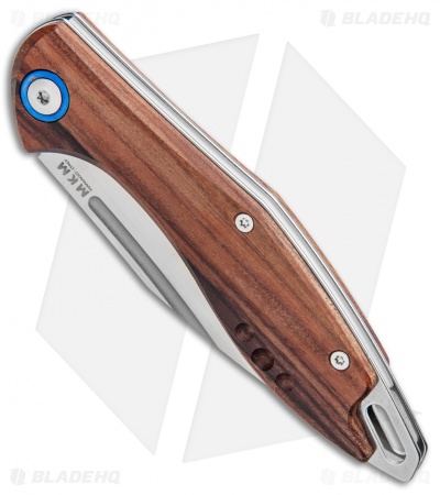 MKM Burnley Fara Slip Joint Folding Knife Santos Wood (3" Satin)