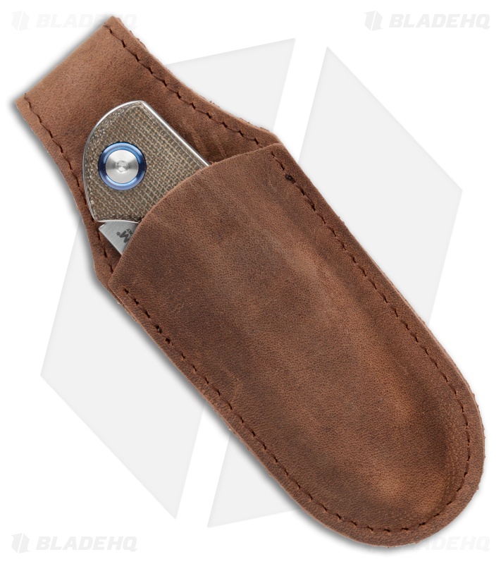 MKM Burnley Fara Slip Joint Folding Knife Green Micarta (3" Satin) MY01-GC