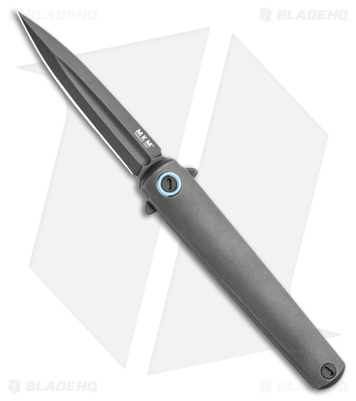 T²Mobile Flame MKM Zieba Flame Frame Lock Knife | Dagger | Black SW Titanium