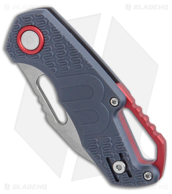 MKM Voxnaes Isonzo Clip Point Liner Lock Knife Gray FRN (2.25" Stonewash)