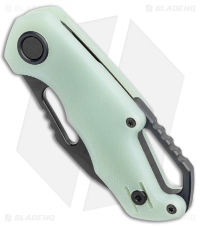 MKM Voxnaes Isonzo Clip Point Liner Lock Knife Natural G-10 (2.25" Black)