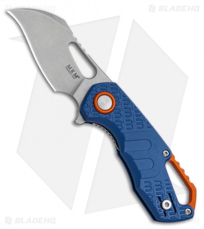 MKM Voxnaes Isonzo - Folding Knife | Blue FRN + Hawksbill Stonewash