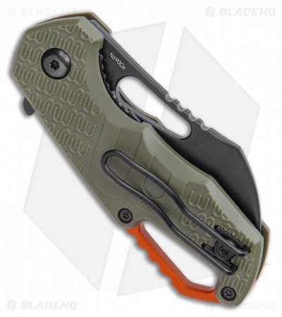 MKM Voxnaes Isonzo - Folding Knife | Green FRN + Hawksbill Black