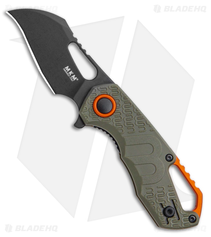 MKM Voxnaes Isonzo - Folding Knife | Green FRN + Hawksbill Black