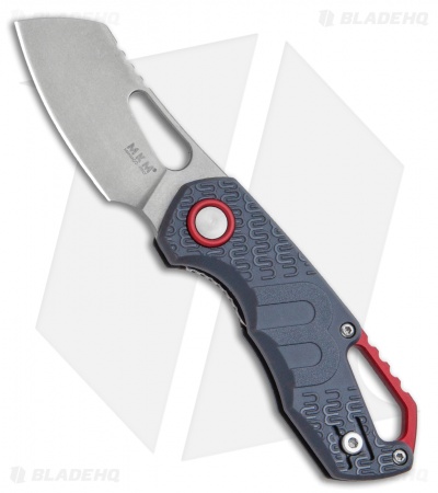 MKM Voxnaes Isonzo Sheepsfoot Liner Lock Knife Gray FRN (2.25" Stonewash)