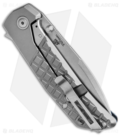 MKM Maximo Frame Lock Knife Black Canvas Micarta (3.23" SW)