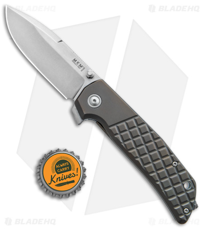 MKM Maximo Frame Lock Knife Bronze Anodized Titanium (3.23" SW)