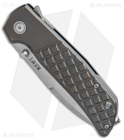 MKM Maximo Frame Lock Knife Bronze Anodized Titanium (3.23" SW)