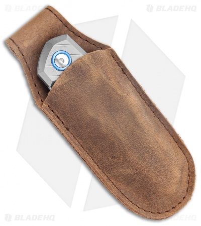 MKM Anso Root Slip Joint Knife Titanium/Natural Micarta (2.8" Satin) RT-NCT