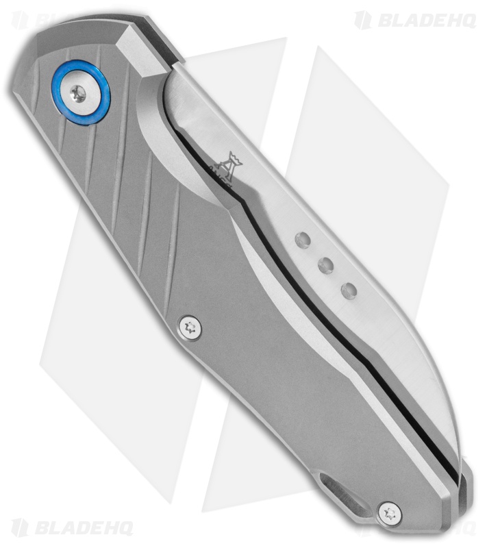 MKM Anso Root Slip Joint Knife Sandblasted Titanium (2.8" Satin) RT-T