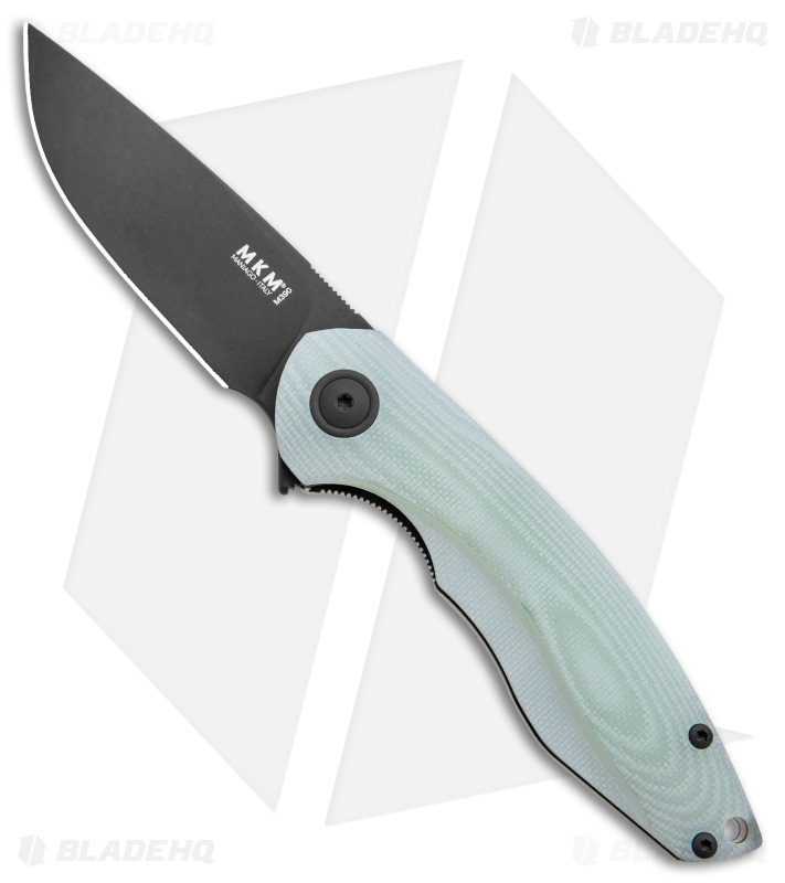 MKM Voxnaes Timavo - Flipper Knife | Natural G-10 | Blade HQ