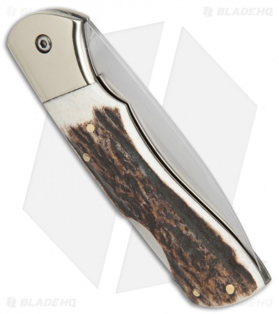 Muela Navaja Lockback Knife Stag Horn (3.25" Satin)