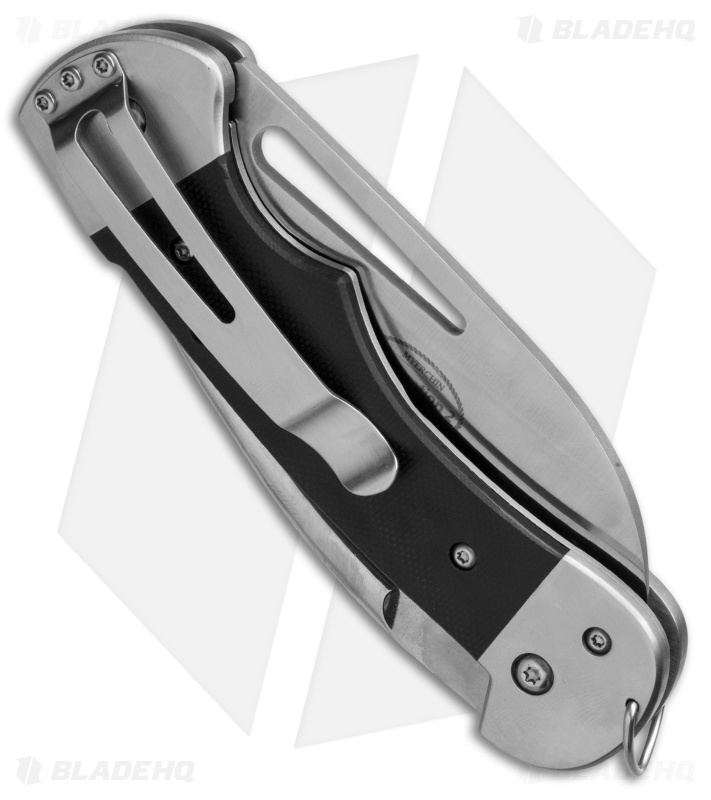 Myerchin Gen. 2 Captain Pro Liner Lock Knife Black G-10 (3.25" Satin Serr)