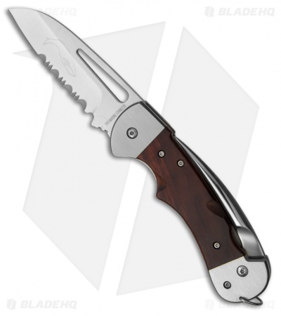Myerchin Gen. 2 Captain Pro Liner Lock Knife Hardwood (3.25" Satin Serr)
