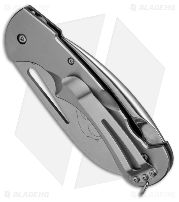 Myerchin Gen. 2 Captain Pro Frame Lock Knife Titanium (3.25" Satin Serr)