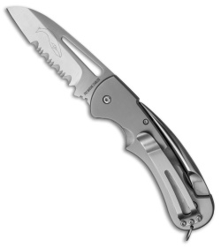 Myerchin Gen. 2 Captain Pro Frame Lock Knife Titanium (3.25" Satin Serr)