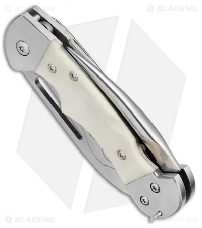 Myerchin Gen. 2 Crew Liner Lock Knife Natural Bone (2.5" Satin)