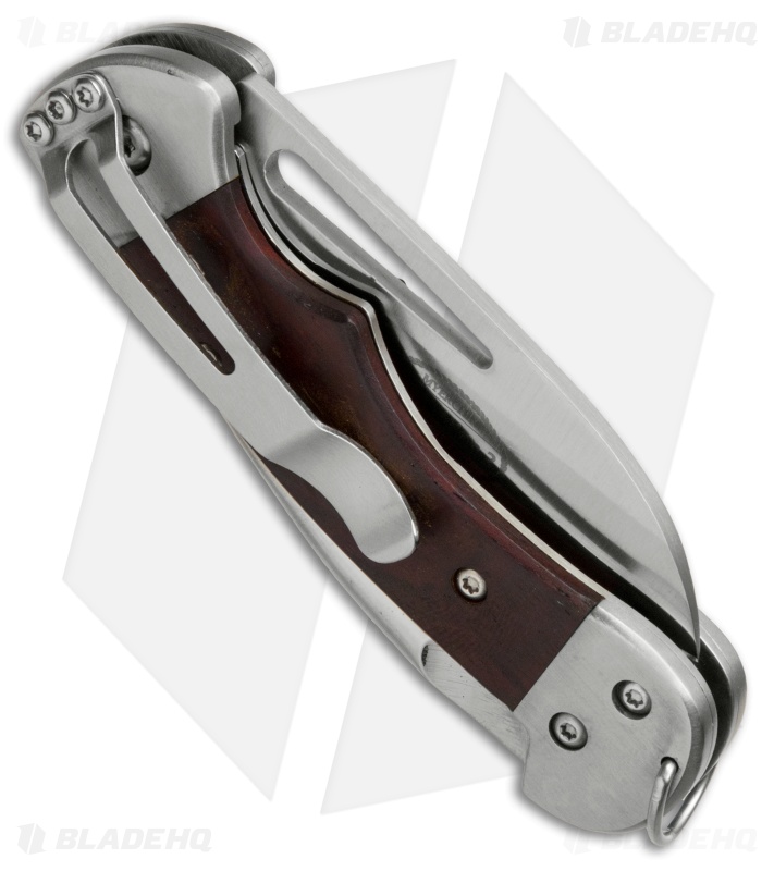 Myerchin Gen. 2 Crew Pro Liner Lock Knife Hardwood (2.5" Satin Serr)