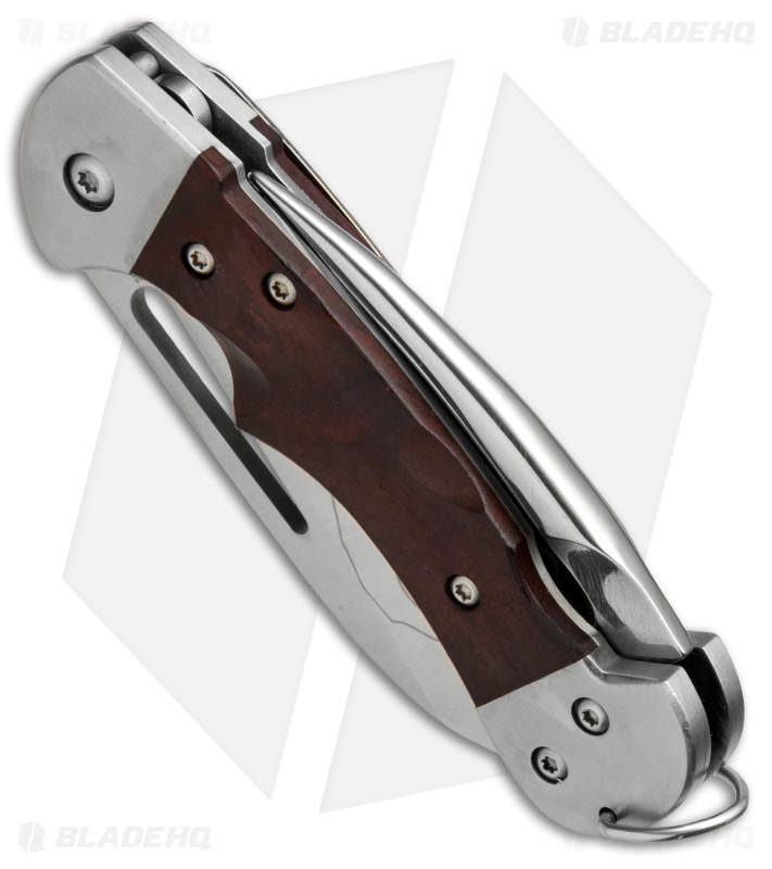 Myerchin Gen. 2 Crew Pro Liner Lock Knife Hardwood (2.5" Satin Serr)