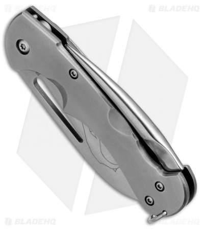 Myerchin Gen. 2 Crew Pro Frame Lock Knife Titanium (2.5" Satin Serr)