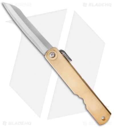 ビカクシダ　Hima OC Nagao Higonokami Friction Folder 100mm Brass (2.875