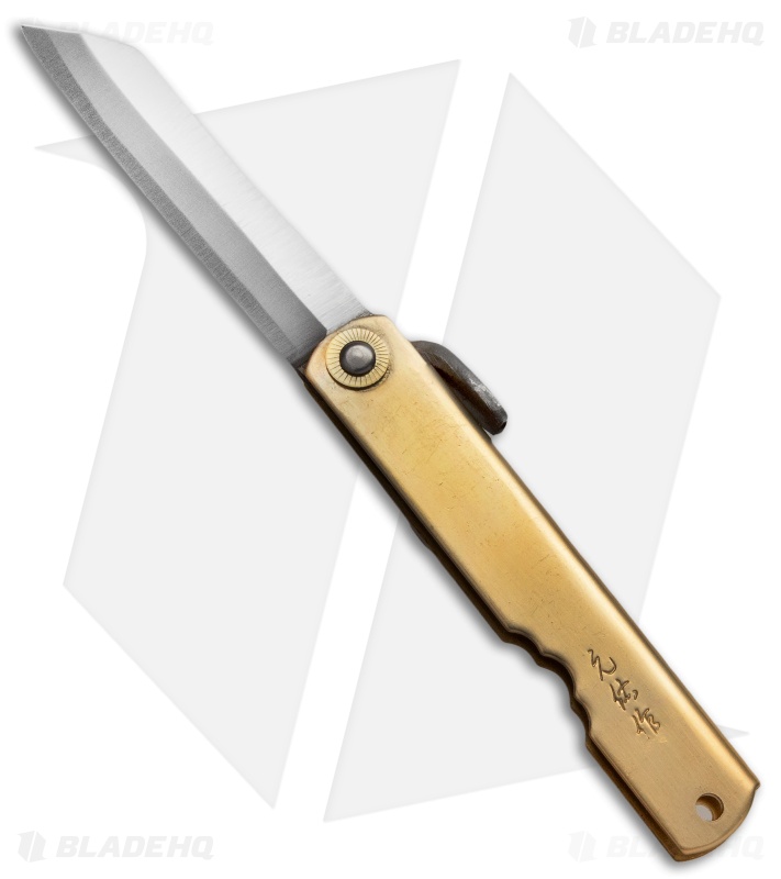 Nagao Higonokami Friction Folder Brass (2.875