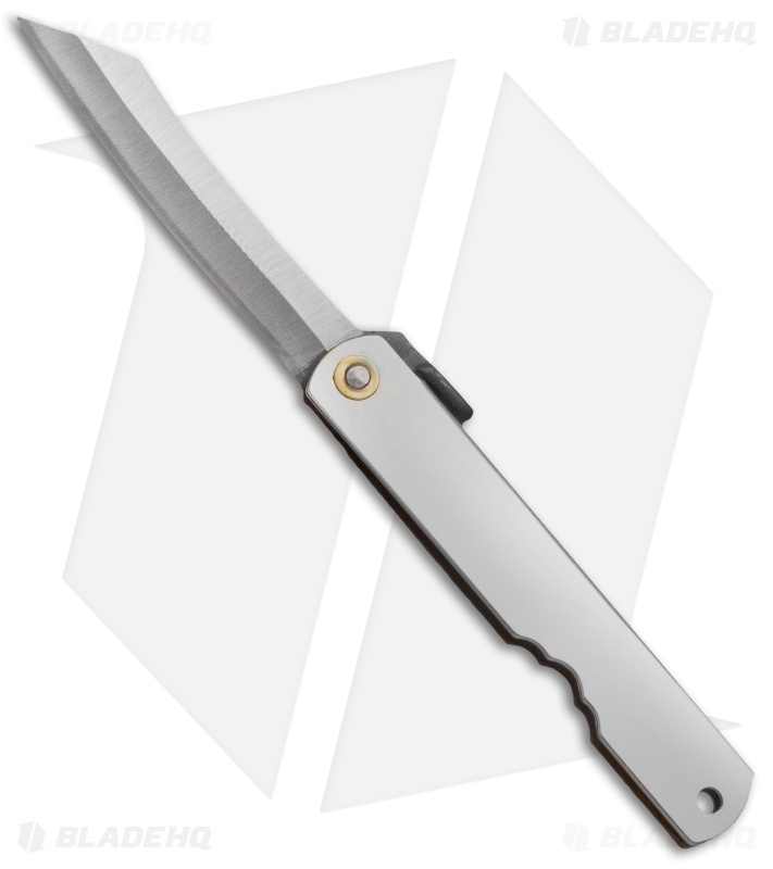 Nagao Higonokami Friction Folder 100mm Silver (3" Triple SK) HIGO 7SL