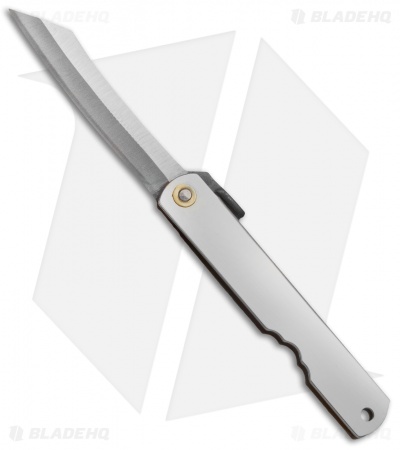 Nagao Higonokami Friction Folder 100mm Silver (3" Triple SK) HIGO 7SL