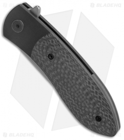 Ohlone Knives Butron Frame Lock Knife Carbon Fiber (3.25" Bead Blast)