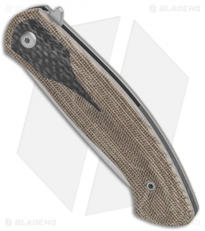 Ohlone Knives Rodayo Liner Lock Knife OD Green/Carbon Fiber (Satin)