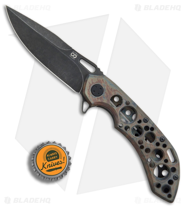 No.2452 レボリューション ヴェール　オーバーフレーム Olamic Wayfarer 247 Frame Lock Knife Acid Rain Cerakote (3.5