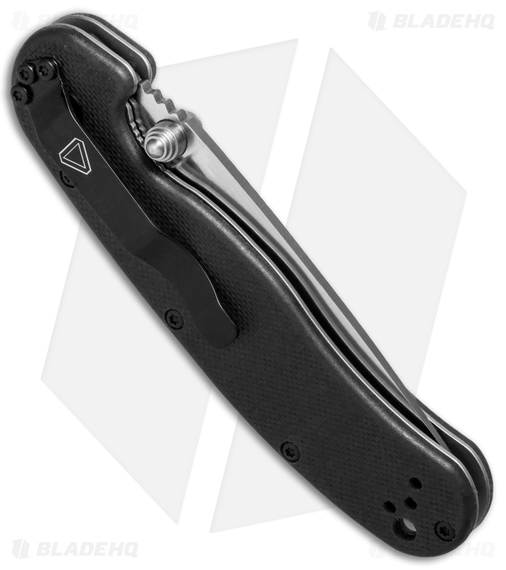 Ontario RAT Model 2 Liner Lock Knife Black Nylon (3