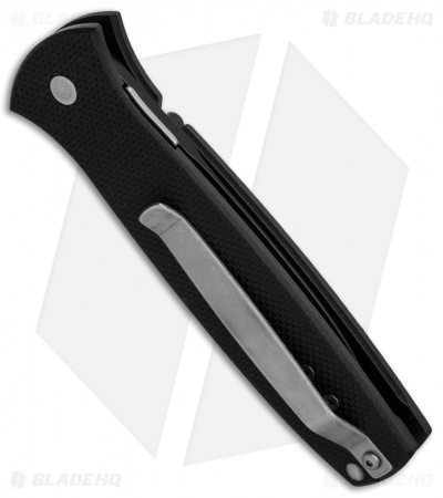 Ontario OKC Dozier Arrow Liner Lock Folding Knife Black G-10 (3.6" Black)