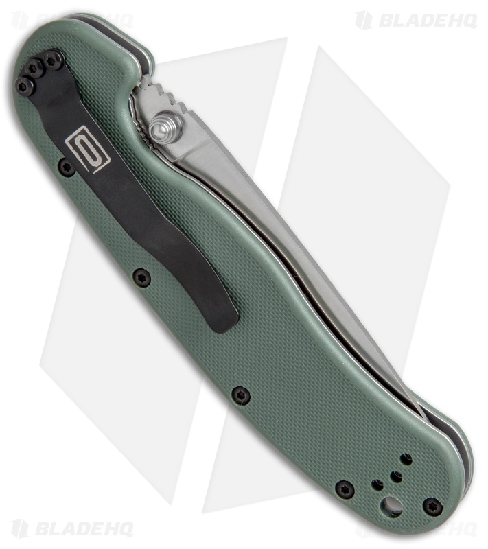 Ontario RAT Model 1 Liner Lock Knife OD Green (3.6" D2 Satin) 8867OD