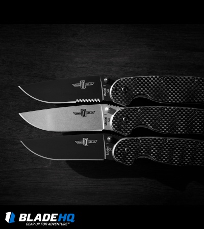 Ontario RAT Model 1 Liner Lock Knife G-10/Carbon Fiber (3.625" D2 SW) 8882CF 