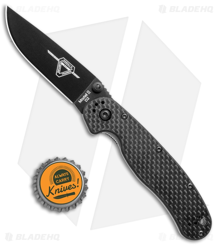 LAPD 　オーダーメイドIR風パッチ×2 Ontario RAT Model 2 Liner Lock Knife Black D2 Blade