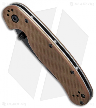 Ontario RAT Model 2 Liner Lock Knife Coyote Brown - Blade HQ